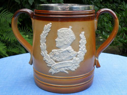 Royal Doulton Edward VIII Coronation Stoneware Loving Cup, Limited Edition of 100.
