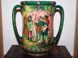 Royal Doulton Robin Hood Loving Cup, Issued: 1938. Limited Edition of 600. 