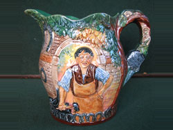 Royal Doulton Village Blacksmith Loving Cup, Issued: 1936. Limited Edition of 600. 